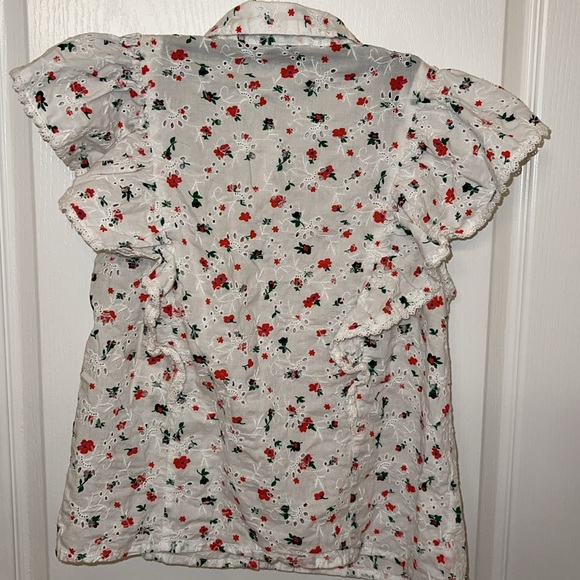 YAS ruffle blouse sz XL - Picture 5 of 5